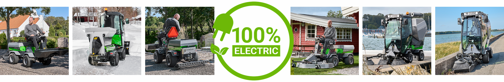 elektryczne maszyny komunalne egholm